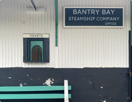 Bantry Bay Steamship Company Office outside view.