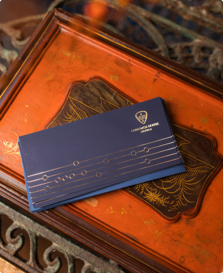 Gift Voucher on a table.