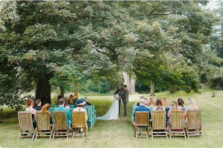 Wedding Image in the park.